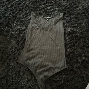 Black Laced Bodysuit